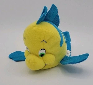 Vintage Applause Disney FLOUNDER Beanie Plush The Little Mermaid Stuffed Toy - Picture 1 of 10