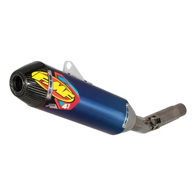 FMF 42371 Factory-4.1 RCT Anodized Titanium Silencer with Carbon End Cap - Image 1 of 2