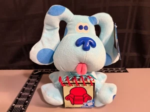 Blues Clues Plush Eden With Tags and & 7 Cards Vintage 1998 Handy Dandy Notebook - Picture 1 of 15