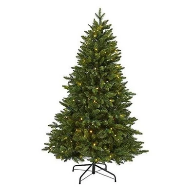  5ft. New Hampshire Fir Artificial Christmas Tree with 150 LED Lights  - Image 1 of 4