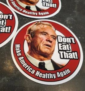 RFK JR Stickers MAHA *WORLDWIDE 🌐 SHIPPING* - Picture 1 of 24