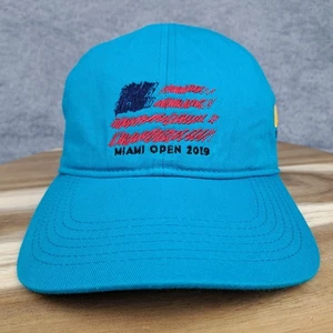 Gorra deportiva Lacoste con tirantes azul Miami Open 2019 gorra de tenis logotipo de cocodrilo para hombre - Imagen 1 de 9