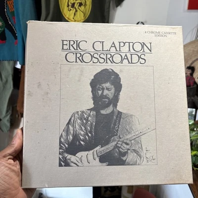 Vintage (1988) Box Set Eric Clapton Crossroads 4 Cassettes W/ Booklet - W/Felt - Image 1 of 4