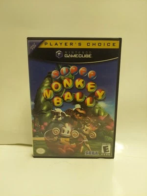 Super Monkey Ball (Nintendo GameCube, 2001) CIB Complete in Box - Image 1 of 4
