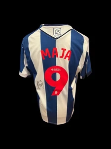 Camiseta local Josh Maja West Bromwich Albion firmada a mano 2025-26 2 - Imagen 1 de 1