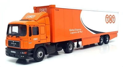 Corgi 1/50 Scale Diecast 75701 - MAN Box Trailer Truck - TNT - Image 1 of 4