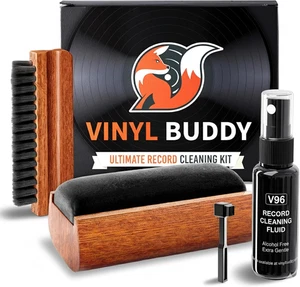 Kit de limpieza de discos de vinilo definitivo de 5 piezas limpia, protege y restaura tus LP  - Imagen 1 de 9