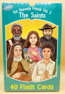 Brother Francis Our Heavenly Friends - SAINTS Vol.2 - 40 Flash Cards, BRAND NEW - Bild 1 von 6