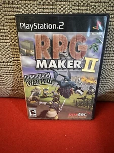 RPG Maker II (Playstation 2) ¡con Manual! - Imagen 1 de 3