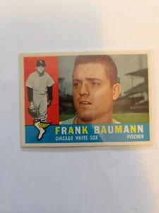 1960 TOPPS FRANK BAUMANN #306 VG/EX COMBINED SHIPPING - Bild 1 von 2