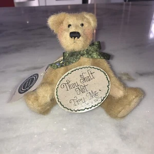 Boyds Bears "Kelly O. Beary" Bär "Du sollst mich nicht versuchen Mama 24:7" 4,5" groß - Bild 1 von 8