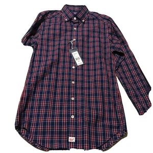 Boys Vineyard Vines Cotton Slim Fit Plaid Shirt Size XS NWT - Picture 1 of 4