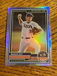 Mavrick Rzy, RC, 2023 USA Stars & Stripes - Silver Prizm Card # 14 - Bild 1 von 2