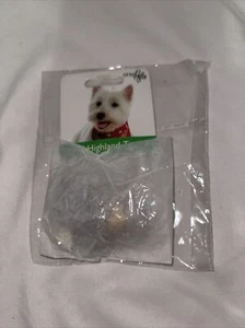 Little Gifts West Highland Terrier Perro Llavero de Metal con Dijes Colgante - Imagen 1 de 7
