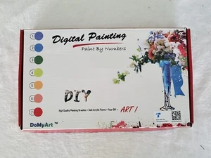 DIY Digital Paint By Number Kit Owl  Acrylic Painting Colorful Artwork Canvas - Picture 1 of 5