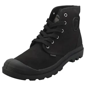 Palladium Pampa Hi Mens Black Black Fashion Boots - 12 UK - Picture 1 of 8