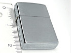Zippo Silver Chrome Lighter Made In Usa - Tested: Emits Sparks