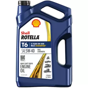 T6 Full Synthetic 5W-40 Diesel Engine Oil, 1 Gallon - Picture 1 of 6