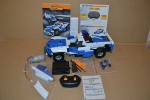 CLEMENTONI TECHNO LOGIC VOITURE DE POLICE RC + NOTICE( INCOMPLETE ) A VOIR - Picture 1 of 12