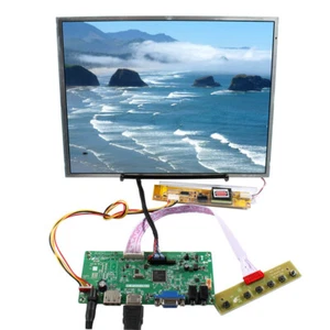 Carte contrôleur LCD DP VGA HD 12.1 en 4:3 1024X768 écran LCD - Photo 1/4