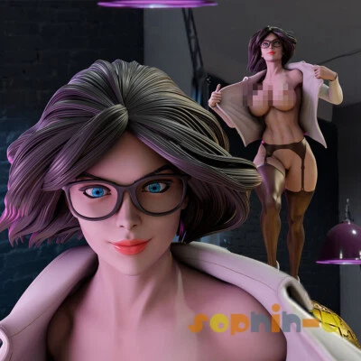Lois Lane NSFW Super Man Daily Planet Model Kit Unpainted 3d Print Statue Figure - Image 1 of 4