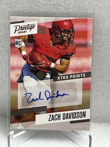 2021 Panini Chronicle DP Prestige Xtra Points Auto Bronze  #47 Zach Davidson- SP