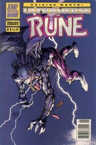 Rune #1 (Newsstand) Malibu | Barry Windsor-Smith Ultraverse - RARE