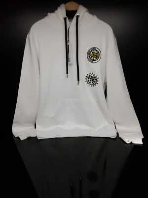 MCQ EARTH FORCE SOUND SUDADERA CON CAPUCHA - BLANCA. Foto 1 de 4