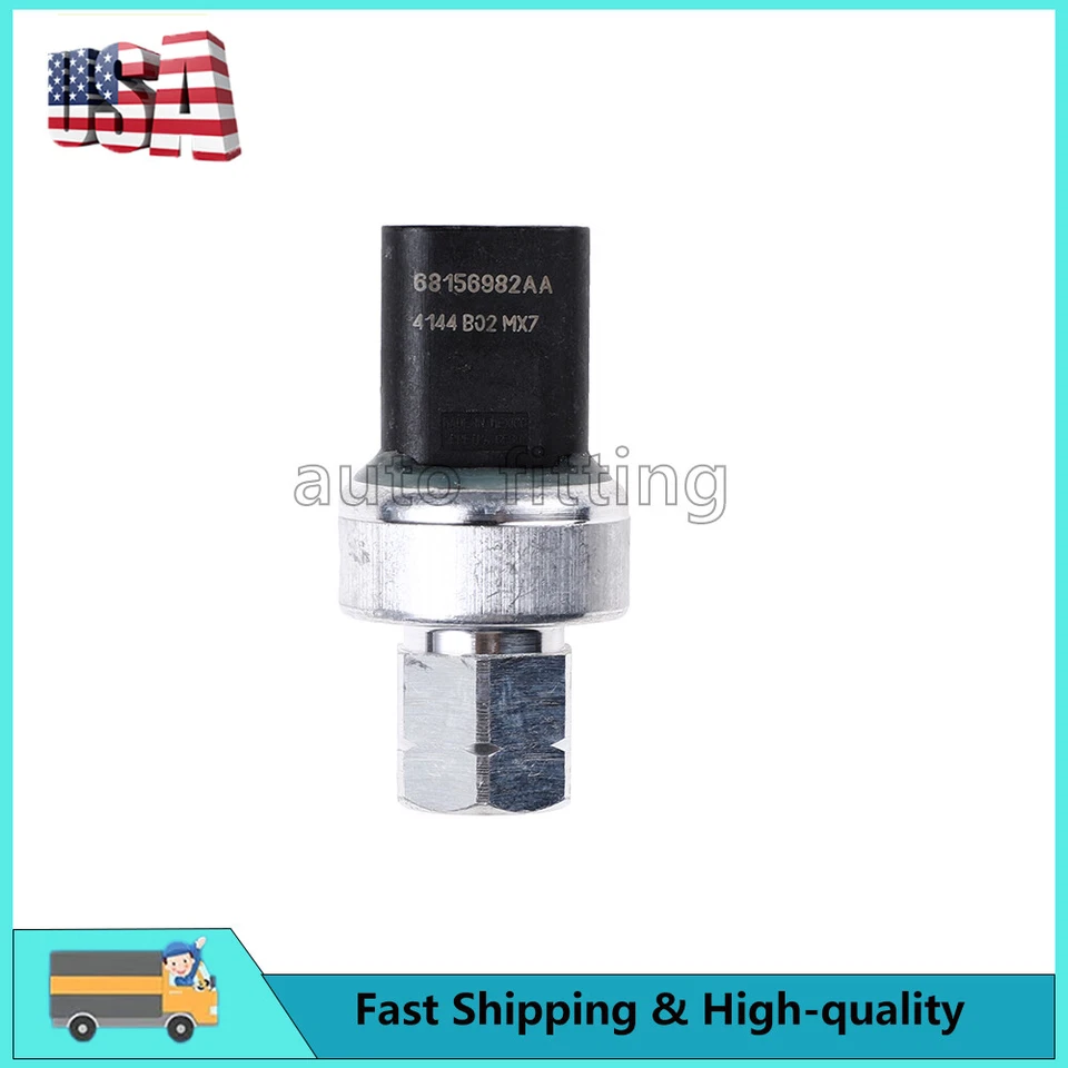 Sensor interruptor de presión de aire acondicionado 68156982AA para Chrysler 300 Dodge Ram 1500 2012-20 Foto 1 de 4