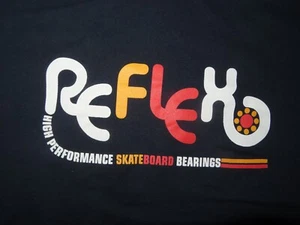 Vintage REFLEX High Performance SKATEBOARD Kugellager (XL) T-Shirt SKATEBOARDING - Bild 1 von 3