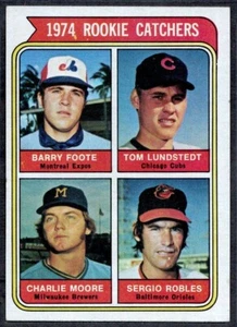 1974 Topps Baseball Card #603 Rookie Catchers Foote Moore Robles EX-MT *cc - Picture 1 of 2