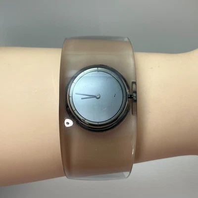 Reloj SEIKO ISSEY MIYAKE O de Tokujin Yoshioka Qz Smoke Japón con estuche y papel #039B Foto 1 de 4