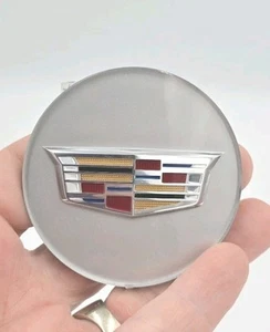 Cadillac Emblem Badge Logo Round Chrome Aftermarket New 2.5" - Picture 1 of 5
