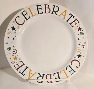 Pampered Chef CELEBRATE plate 11" Celebrate Any special day Great condition - Picture 1 of 4