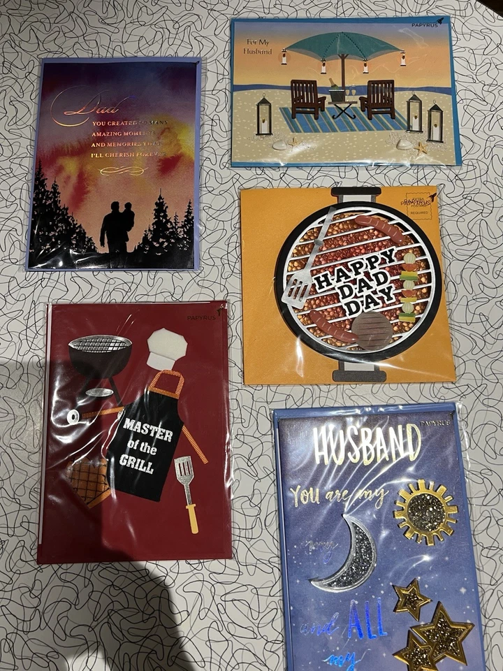 Lot Of Five Papyrus Cards - Image 1 of 4