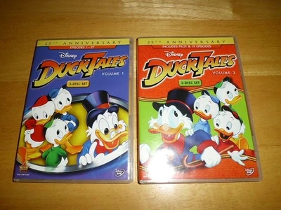 DuckTales Volumes 1 AND 2 (6-Discs Total, 25th Anniversary DVD, 2013 Disney) - Image 1 of 4