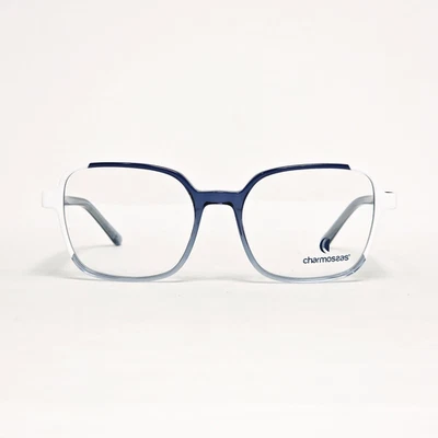 Charmossas Kimbi Women's Square Glasses in Blue Crystal / White | Size: 53mm - Image 1 of 4