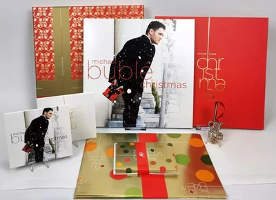Michael Bublé Christmas 10th Anniversary Super Deluxe Box LP CD DVD NEU Limited - Bild 1 von 4