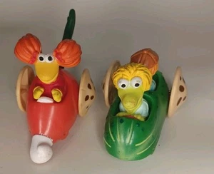 McDonald's 1988 Fraggle Rock Veggie Cars Set di 2 - Foto 1 di 9