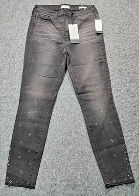 Sofia Vergara black denim jeans Rosa curvy ankle women size 10 NWT - Image 1 of 4