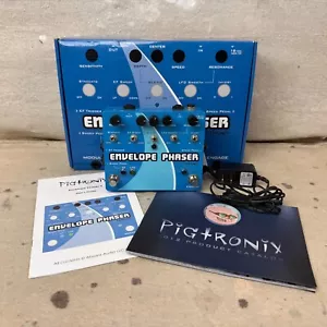 Busta Pigtronix Phaser EP2 2012 leggermente usata - blu con scatola e alimentatore EP-2 - Foto 1 di 9