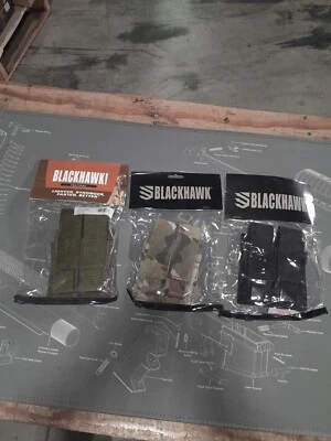 Blackhawk STRIKE Double Mag Pouch-Black, OD Green, or Multi-Cam *New in Package* - Image 1 of 4