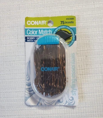 Conair Brunette Bobby Pins New - Image 1 of 2