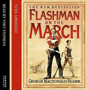 Flashman on the March (Flashman 12) Double CD Fast Free UK Postage
