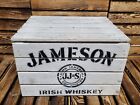 JAMESON IRISH WHISKEY - RUSTIC APPLE  BOXES CRATES  - FOR MAN CAVE / SHE SHED