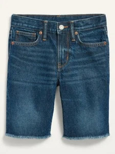 Old Navy Kids Gender-Neutral Medium-Wash Non-Stretch Jean Shorts NWT $27 - Picture 1 of 1
