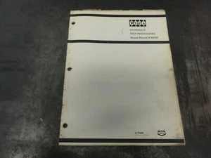 Case Hydraulic Test Procedures Service Manual    9-99783 - Picture 1 of 8