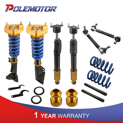 4x Coilovers Struts Shocks For 08-14 Mercedes-Benz C-Class W204 C250 RWD Models Foto 1 de 4
