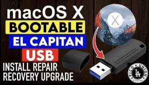 Bootable MacOS X El Capitan USB Service Install Recovery Upgrade + Guide - Picture 1 of 1