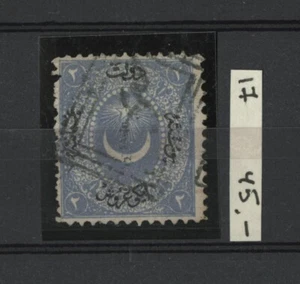 TURKEY 1867 Scott 17 Used CV$45.00 - Imagen 1 de 1